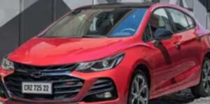 chevrolet cruze rs 2022