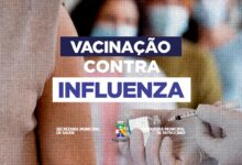 mutirão de vacinação contra a gripe